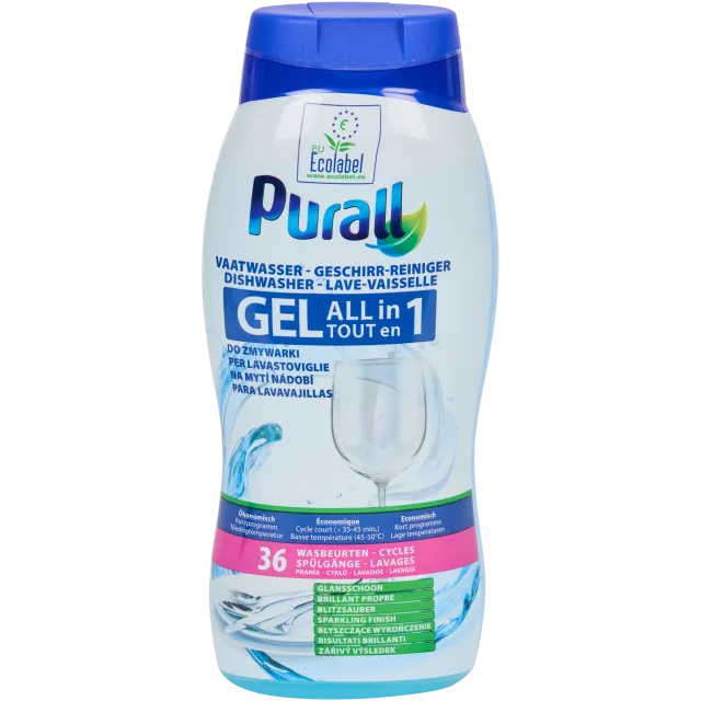 Gel pour lave-vaisselle Purall Tout-en-1