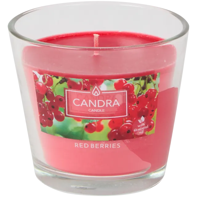 Bougie parfumée dans un verre Candra