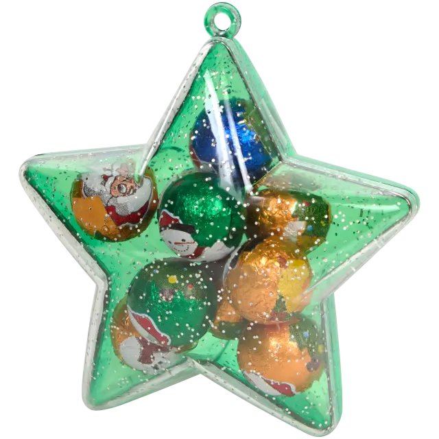 Suspension de Noël avec chocolat