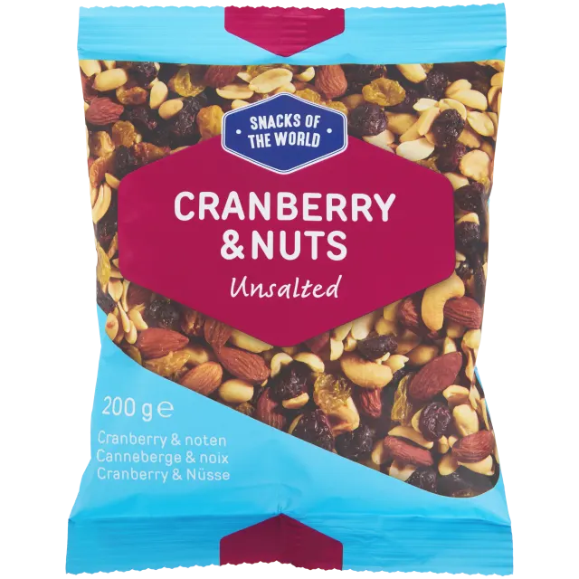 Mélange de canneberge & noix Snacks of the World