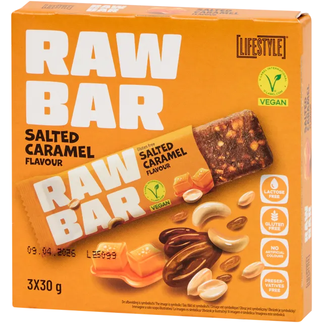 Barres protéinées véganes Raw Bar