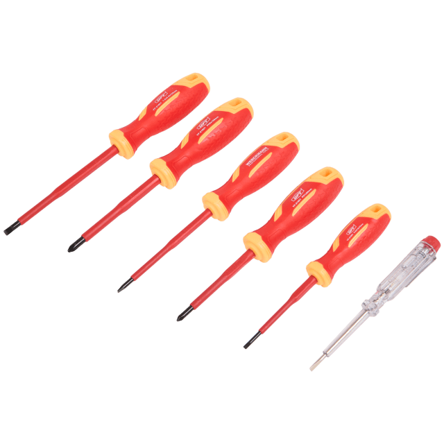 Jeu de 6 tournevis VDE Werckmann