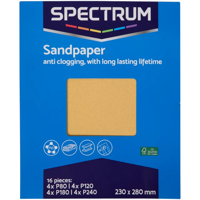 Papier de verre Spectrum