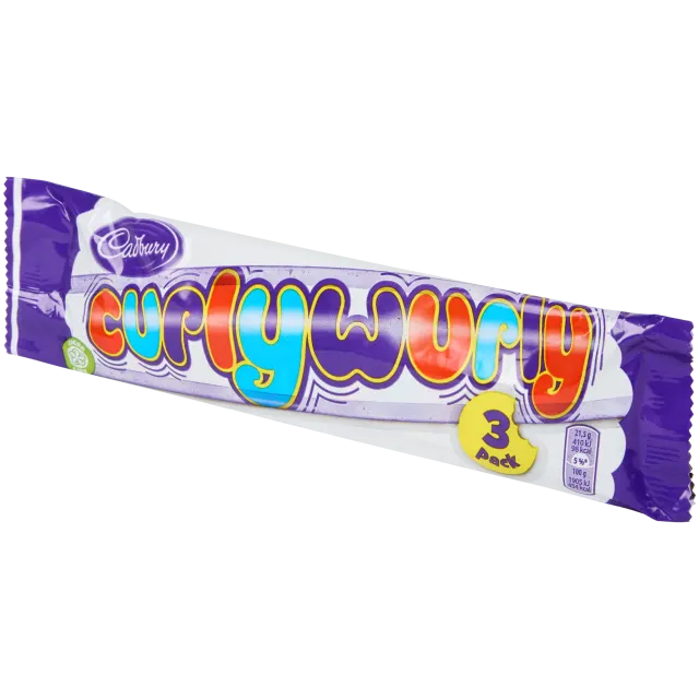 Barre chocolatée Cadbury Curly Wurly