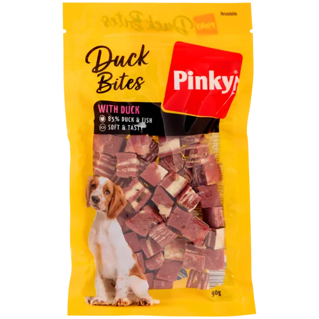 Friandises pour chien Pinky Duck Bites