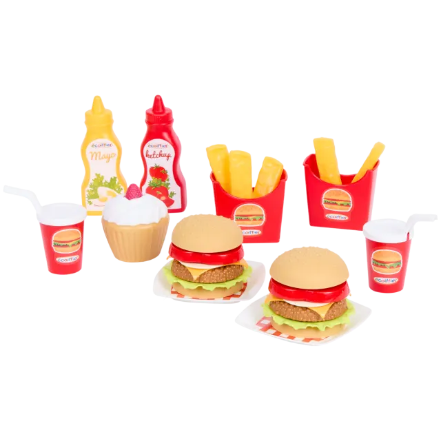 Kit de jeu fast-food Écoiffier
