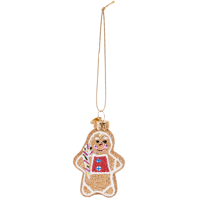 Suspension de Noël en verre