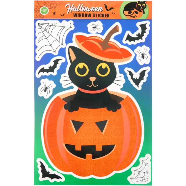 Autocollants d'Halloween pour vitre