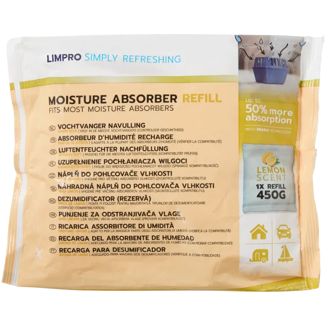 Recharge pour déshumidificateur Limpro