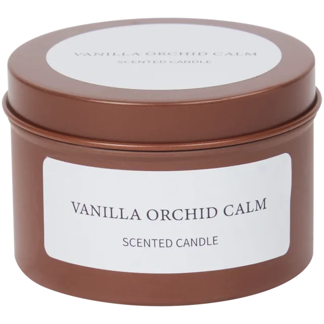 Bougie parfumée dans boîte