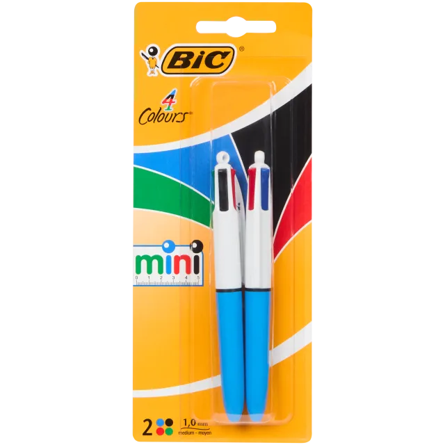 Stylo à bille 4 couleurs BIC Mini