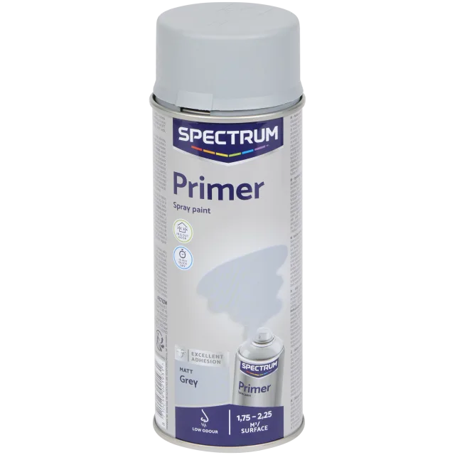 Sous-couche en aérosol Spectrum Gris mat