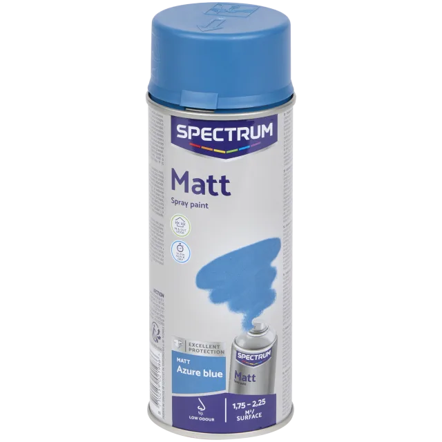 Peinture mate en aérosol Spectrum Turquoise