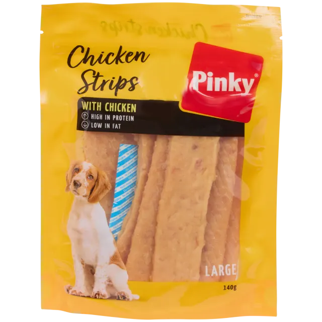 Bâtonnets à mâcher Pinky Chicken Strips