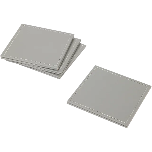 Sous-verres en similicuir
