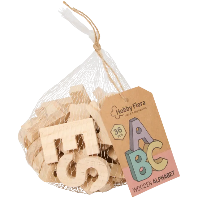Lettres en bois Hobby Flora