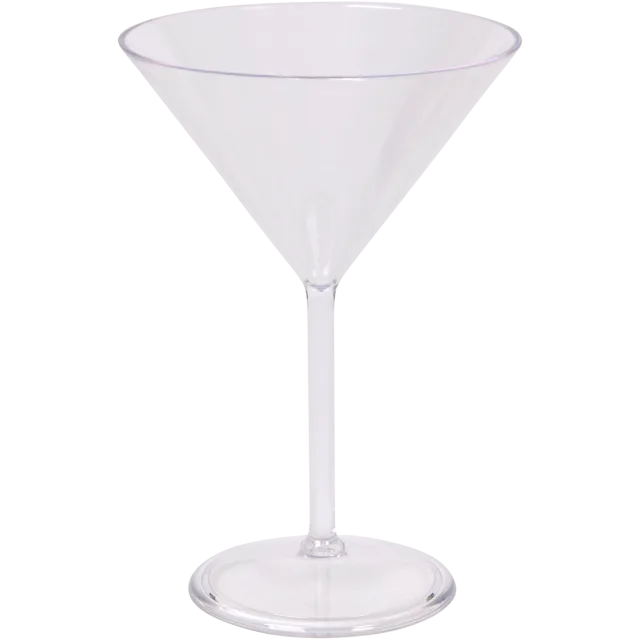 Verre à pied en plastique