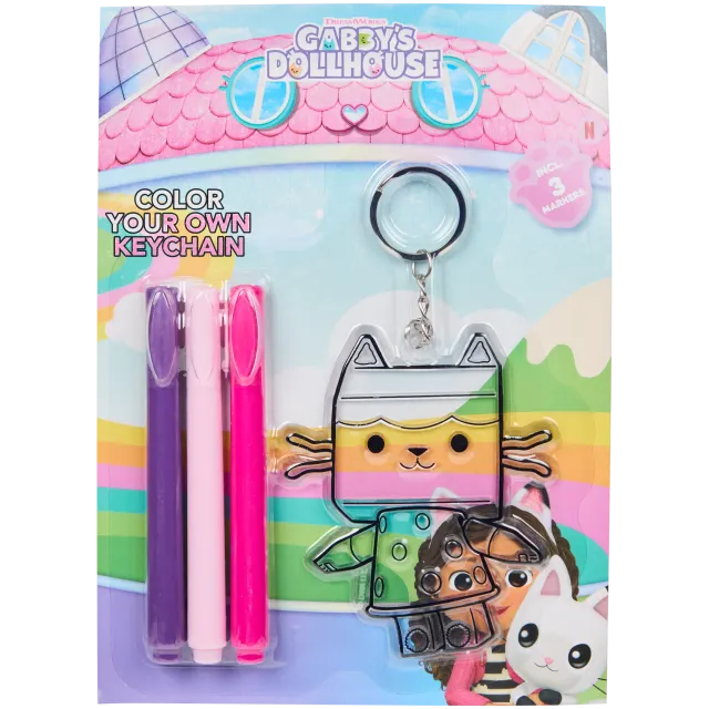 Kit créatif porte-clés coloré