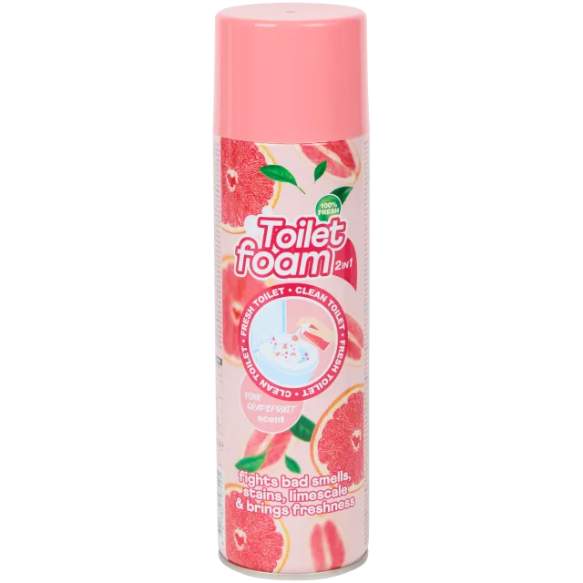 Mousse nettoyante pour toilettes