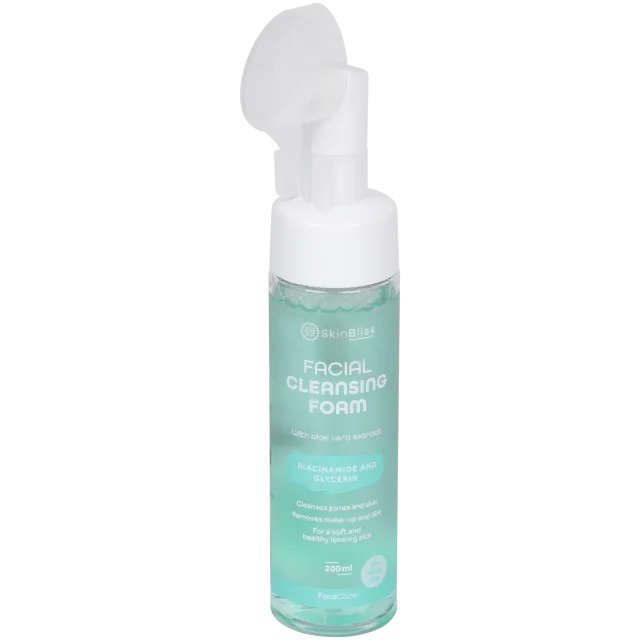Mousse nettoyante visage avec brosse Skin Bliss