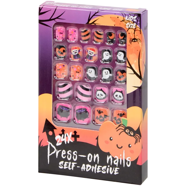 Faux ongles adhésifs Halloween