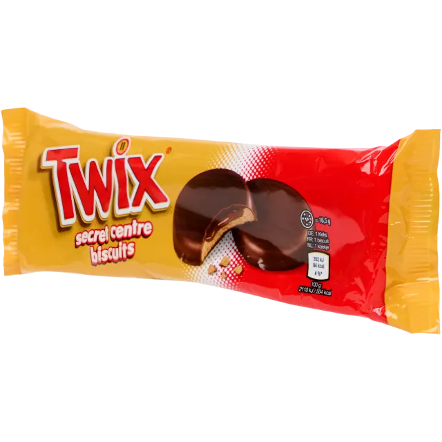 Biscuits Twix Secret Centre
