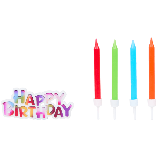 Bougies d'anniversaire