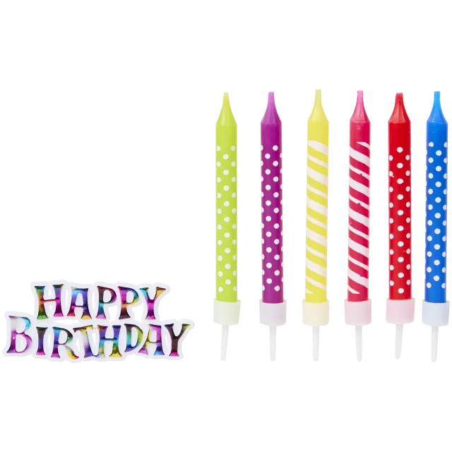 Bougies d'anniversaire