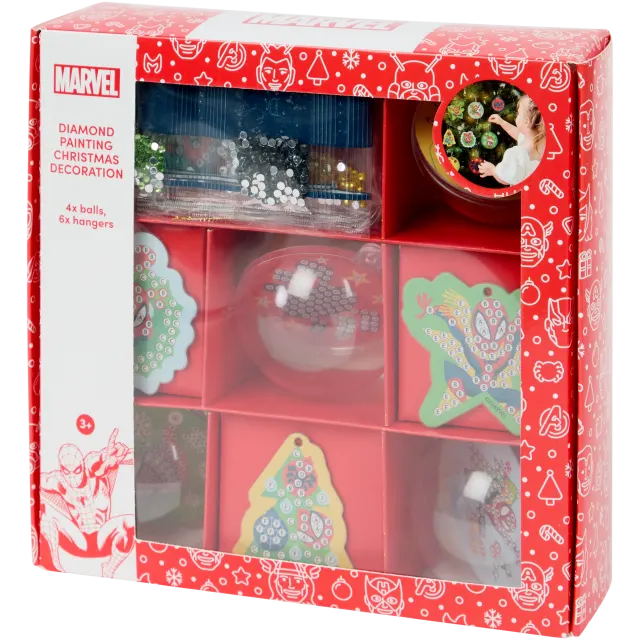 Peinture diamant boules de Nöel Disney
