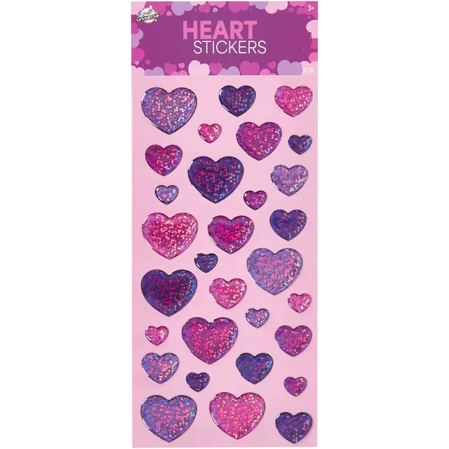 Autocollants en forme de cœur Craft Universe