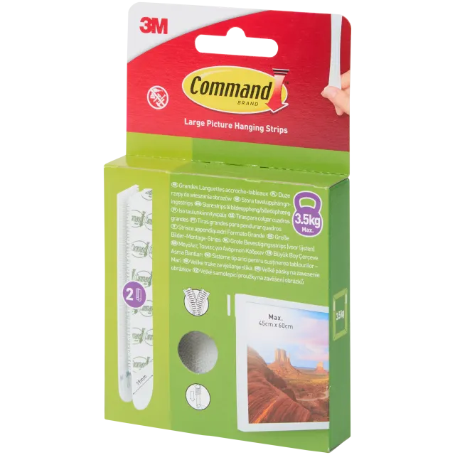 Bandes adhésives pour cadre photo 3M Command Large