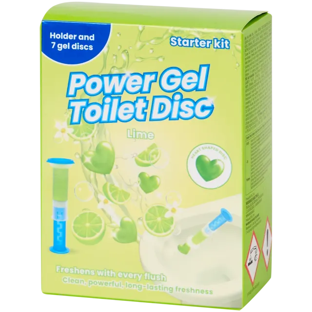 Pastilles de gel nettoyant pour WC