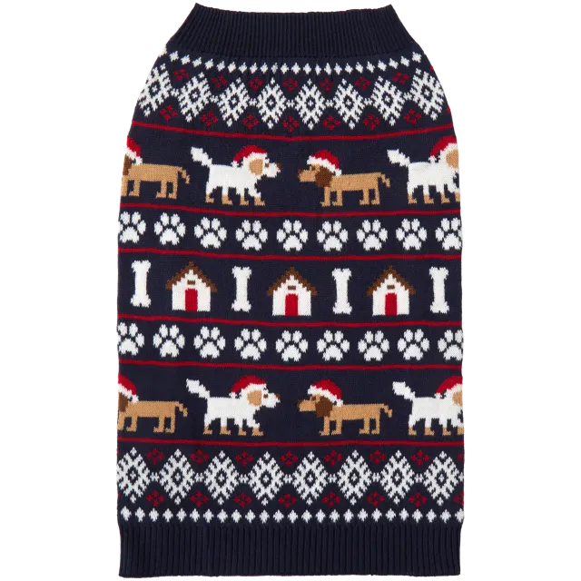 Pull de Noël pour chien