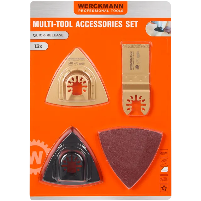 Jeu de lames pour scie multi-fonction Werckmann