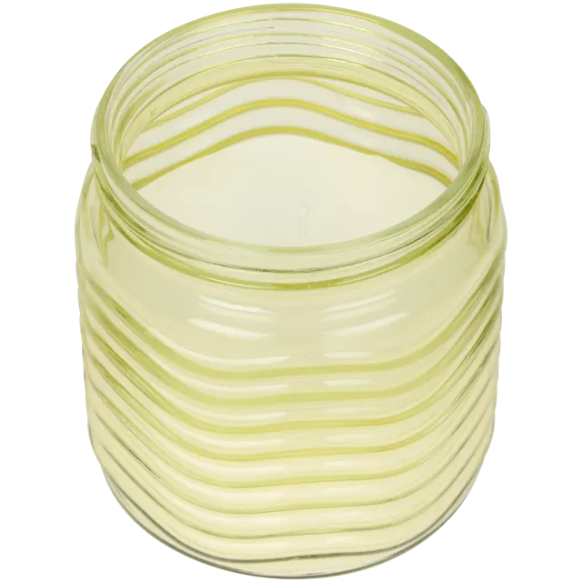 Citronellakaars in glazen pot