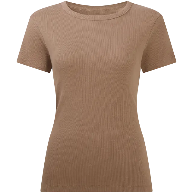 T-shirt côtelé