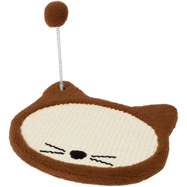 Grattoir pour chat avec jouet