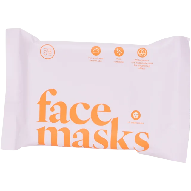 Multipack masques pour visage Skin Bliss Acide hyaluronique & Vitamines