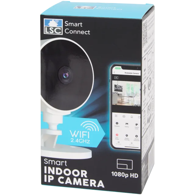 Caméra IP d'intérieur connectée LSC Smart Connect