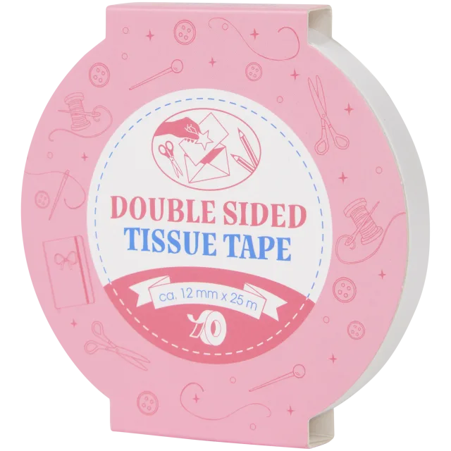 Ruban adhésif double face tissu