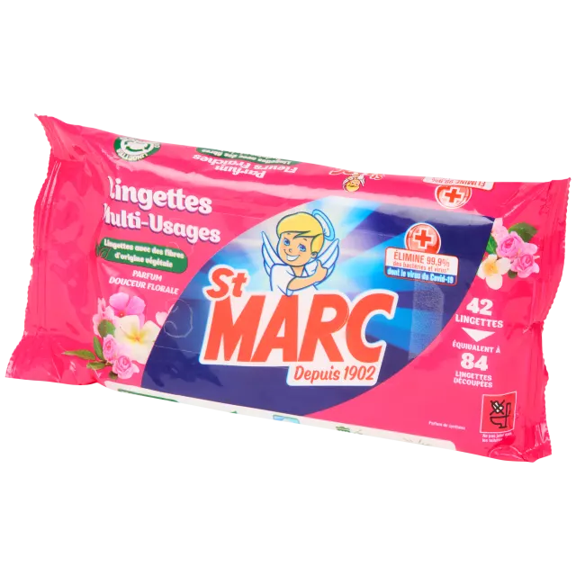 Lingettes nettoyantes St.Marc