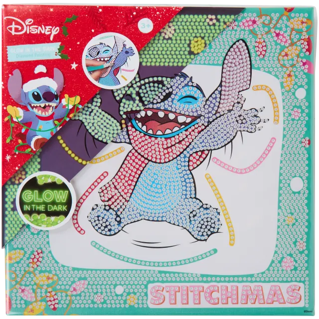 Peinture diamant phosphorescente Disney