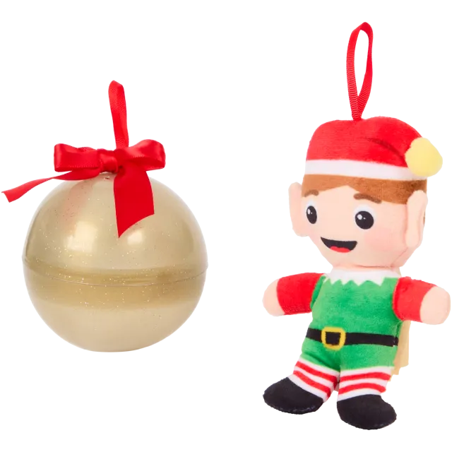Boule surprise avec suspension de Noël