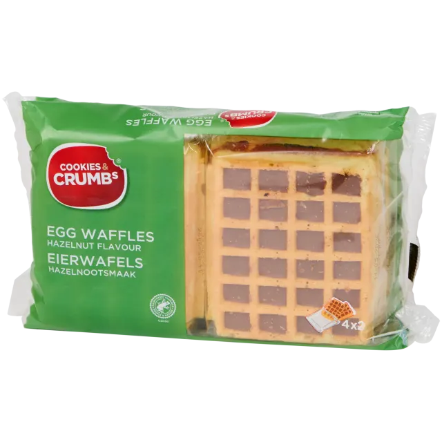 Gaufres aux œufs Cookies & Crumbs Noisette