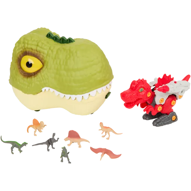 Valise de jeu dino