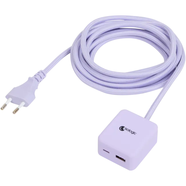 Chargeur secteur à 2 ports Sologic