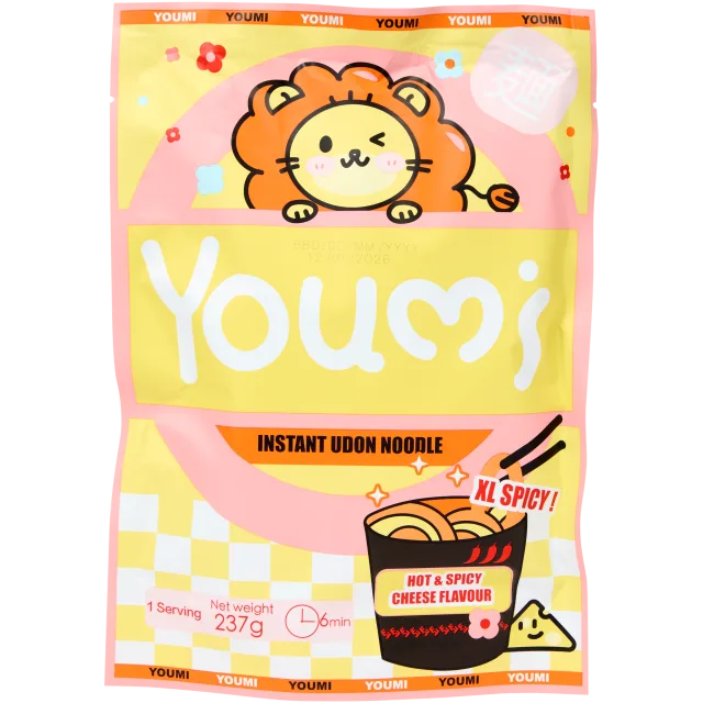 Nouilles instantanées Youmi Hot & Spicy Cheese