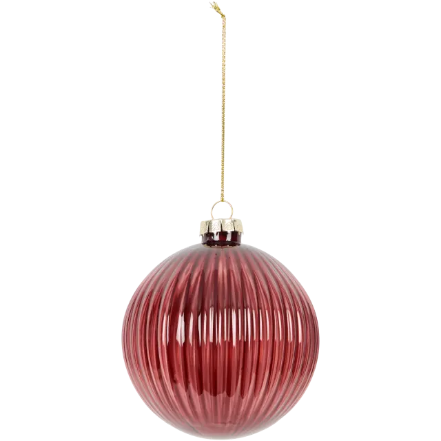 Boule de Noël en verre