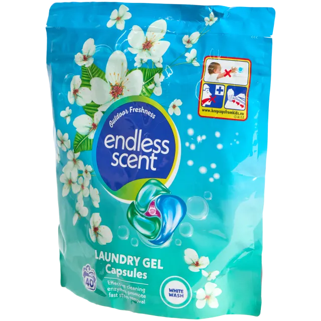 Capsules de lessive Endless Scent Blanc