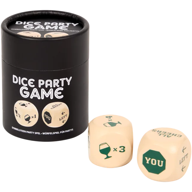 Jeu de dés de fête